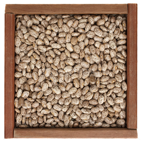 pinto beans in a wooden box Stock photo © PixelsAway