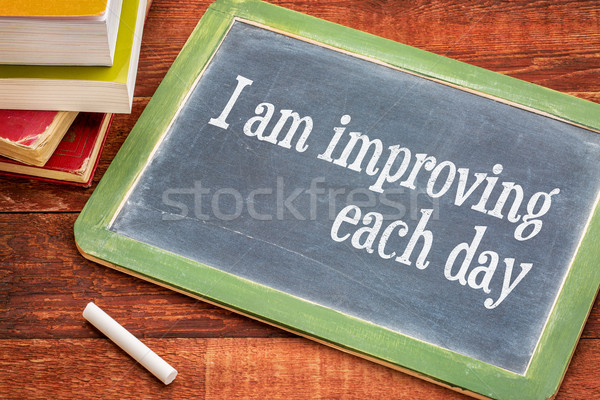 I am improving each day Stock photo © PixelsAway