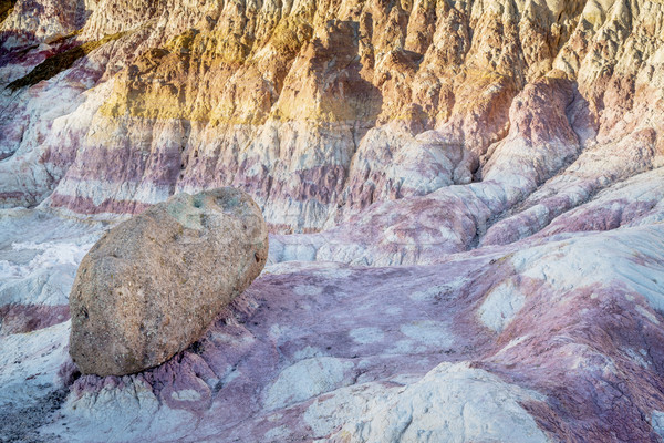 Eroziune vopsea mină lut piatra de nisip parc Imagine de stoc © PixelsAway