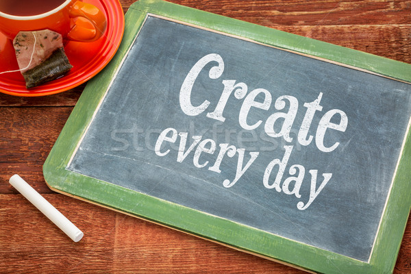 Create every day motivational reminder Stock photo © PixelsAway