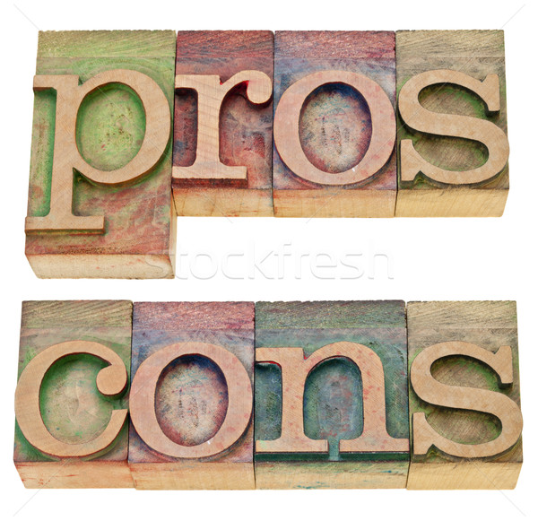 Type positif négatifs collage deux [[stock_photo]] © PixelsAway