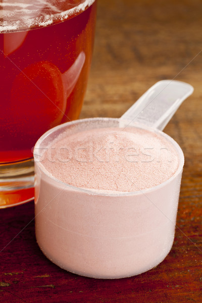 pomegranate powder and juice Stock photo © PixelsAway
