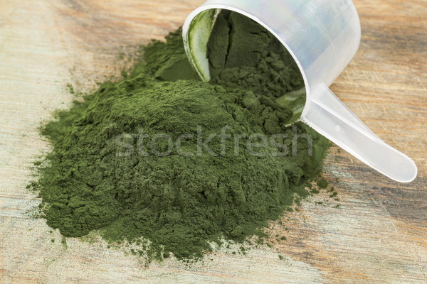 spirulina powder scoop Stock photo © PixelsAway
