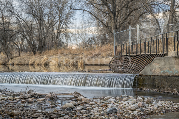 diversion dam on Poudre River Stock photo © PixelsAway