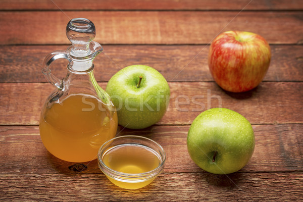 unfiltered, raw apple cider vinegar Stock photo © PixelsAway