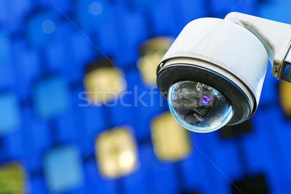 security camera and urban video Stock photo © pixinoo