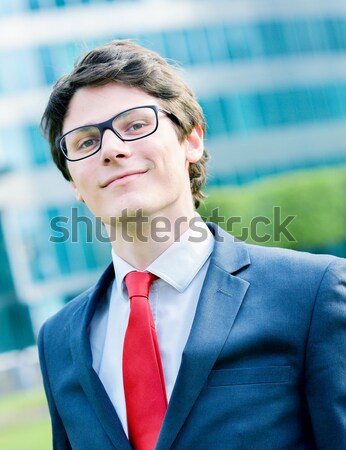 Romântico relação trabalhar casal jovem Foto stock © pixinoo