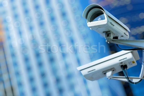 security camera and urban video Stock photo © pixinoo