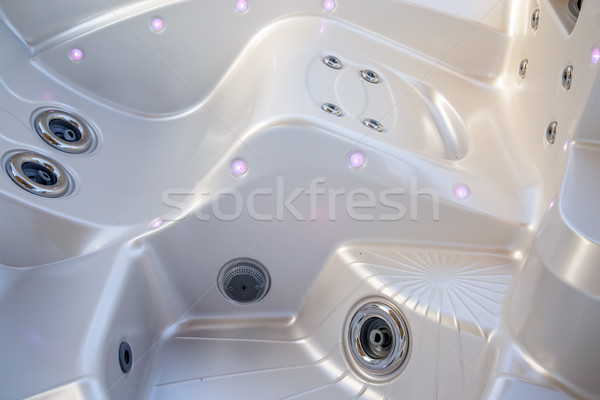 Vacío bano spa primer plano agua luz Foto stock © pixinoo