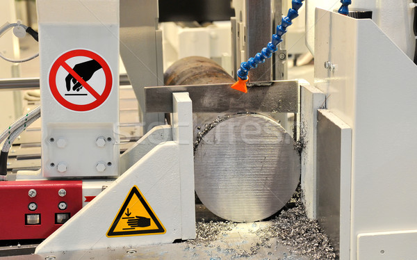 Metal przemysłowych maszyny żelaza widział zardzewiałe Zdjęcia stock © pixpack