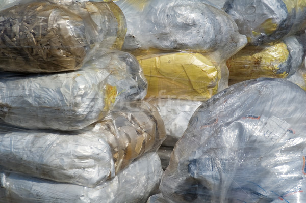 Pile of old plastic films Stock photo © pixpack