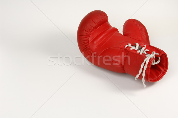 Red boxing glove Stock photo © pixpack