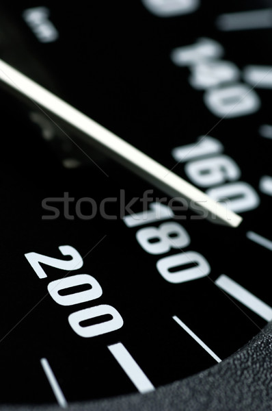 Speedometer of a car Stock photo © pixpack