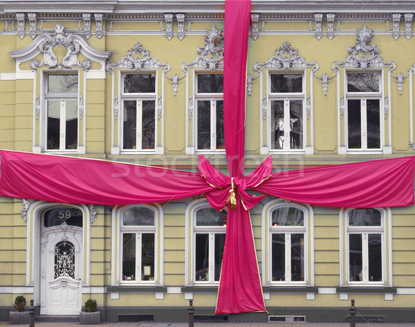 House,decorated as a present Stock photo © pixpack