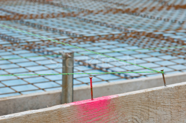 Baseplate on a construction site Stock photo © pixpack