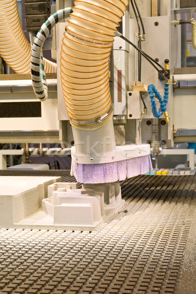 Plastikowe przemysłu chip cięcia młyn produkcji Zdjęcia stock © pixpack