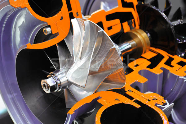 Cutaway model of a turbocharger Stock photo © pixpack
