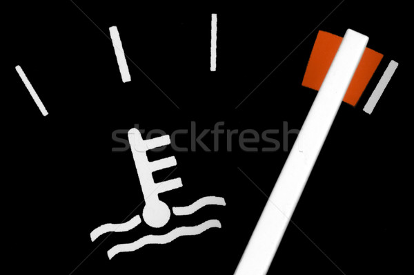 Motor temperature gauge of a car Stock photo © pixpack