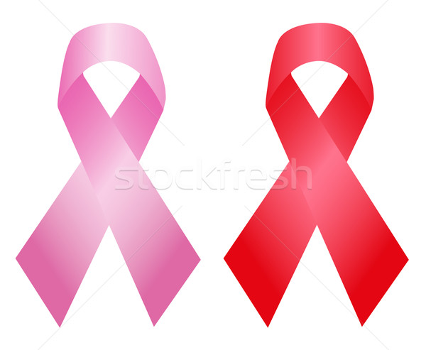 cancer and aids awareness ribbon Stock photo © PiXXart