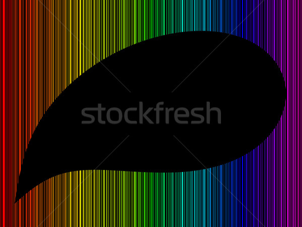Colorful background with tear shaped copy space Stock photo © PiXXart