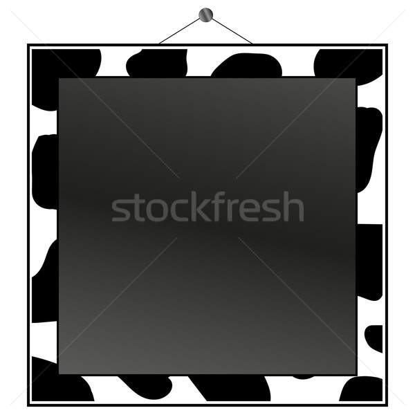Cow print frame Stock photo © PiXXart