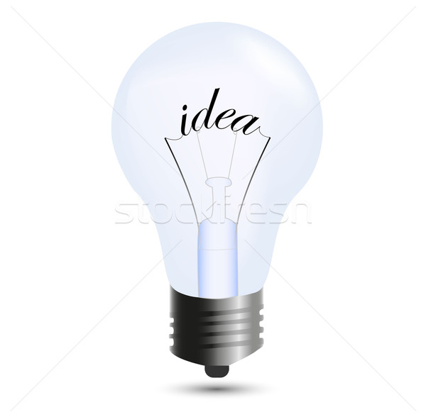 Idea bulb Stock photo © PiXXart