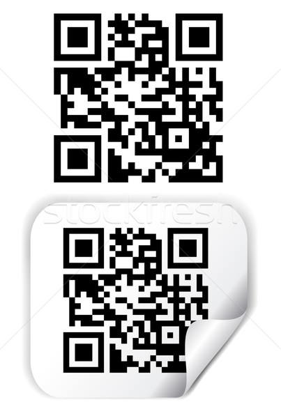 [[stock_photo]]: Qr · code · vecteur · technologie · bar · marché · magasin