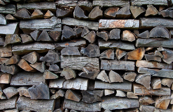 Drying firewood background Stock photo © PiXXart