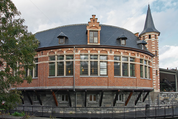 Old fish market in Gent Stock photo © PiXXart