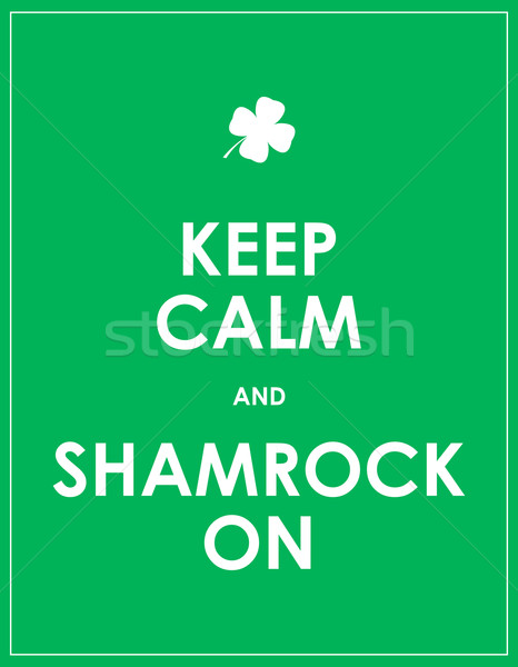 Shamrock vettore party design sfondo Foto d'archivio © place4design