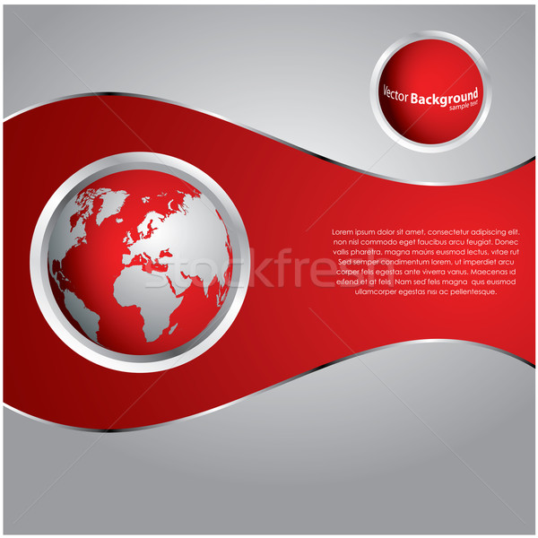 Foto stock: Especial · rojo · mundo · mapa · resumen · tecnología