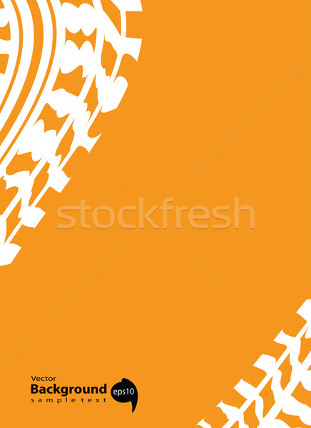 tire track background with special design Stock photo © place4design