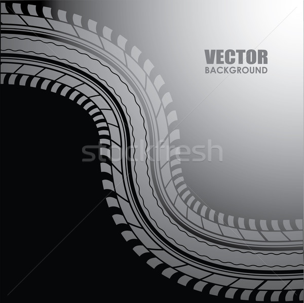 vector background - special tire design Stock photo © place4design