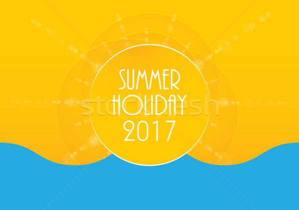 Summer holiday abstract background, energy, relax and spa,  Stock photo © place4design