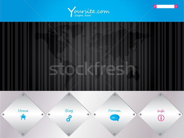 special website template Stock photo © place4design