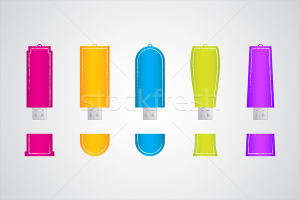 Usb flash memory with special design Stock photo © place4design