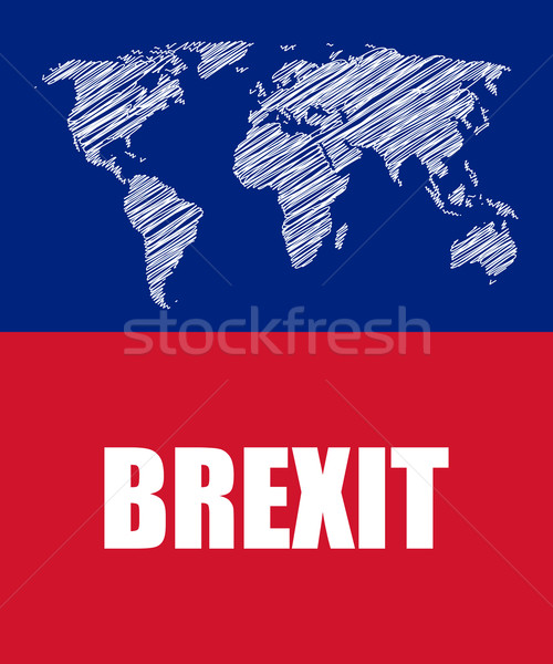 brexit abstract business banner Stock photo © place4design