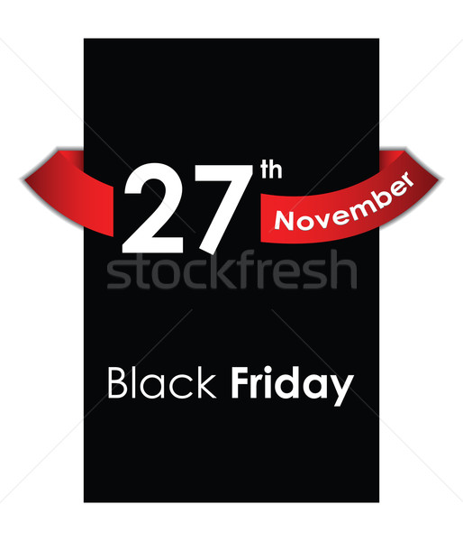 Foto stock: Especial · black · friday · negócio · fundo · assinar · preto