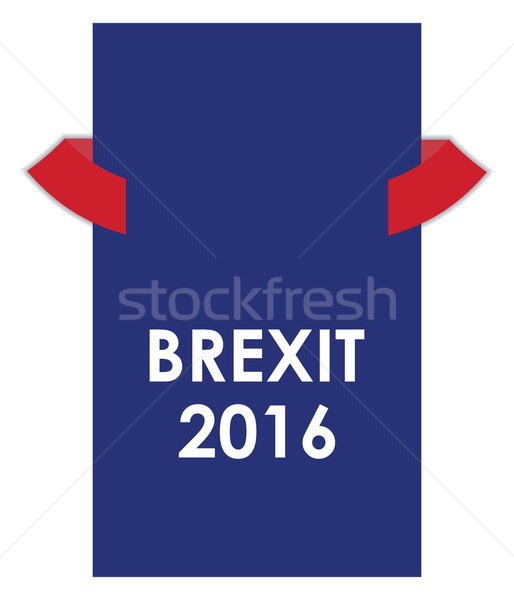 аннотация 2016 баннер красный синий Сток-фото © place4design
