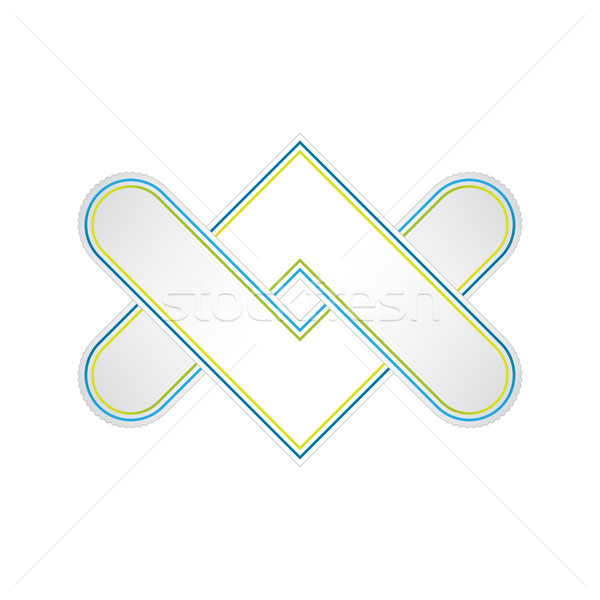 abstract label with special design Stock photo © place4design