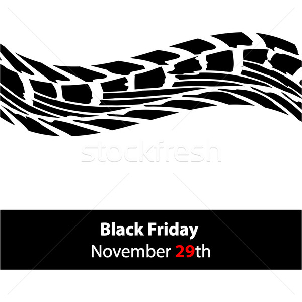 Stockfoto: Speciaal · black · friday · banner · band · ontwerp · achtergrond