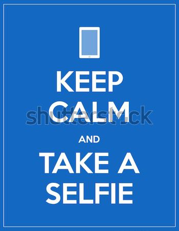 keep calm and play safe Stock photo © place4design