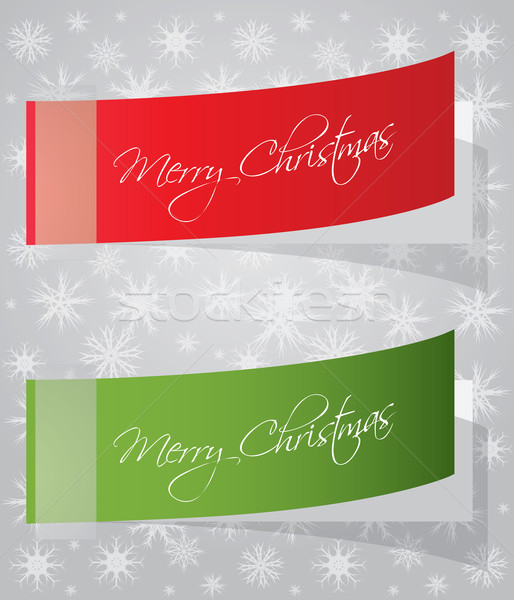 special Christmas stickers Stock photo © place4design