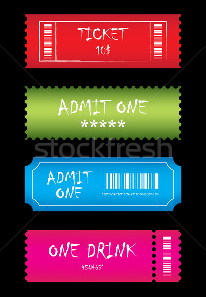 special tickets Stock photo © place4design