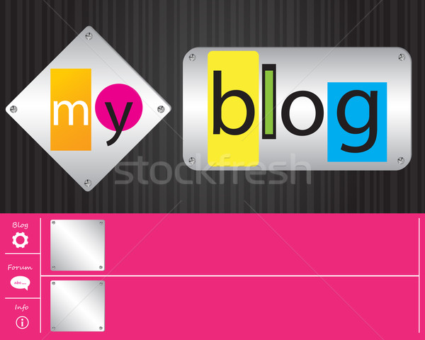 special website template Stock photo © place4design