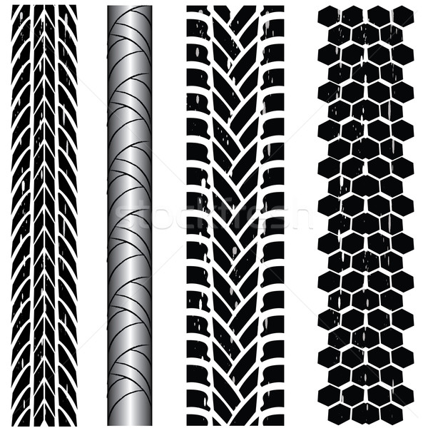 various automobile tyres Stock photo © place4design