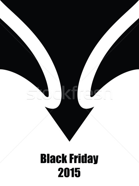 Black friday abstrakten Laden schwarz Markt Laden Stock foto © place4design