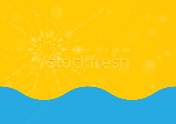 Summer holiday abstract background, energy, relax and spa,  Stock photo © place4design