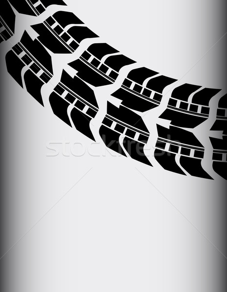 tire track for transportation website Stock photo © place4design
