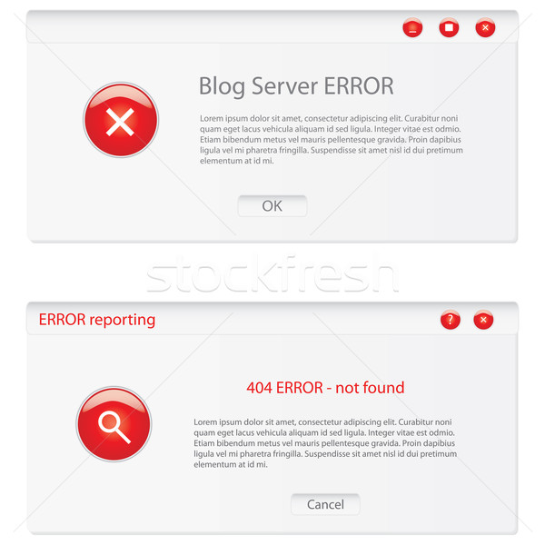 customizable error window Stock photo © place4design